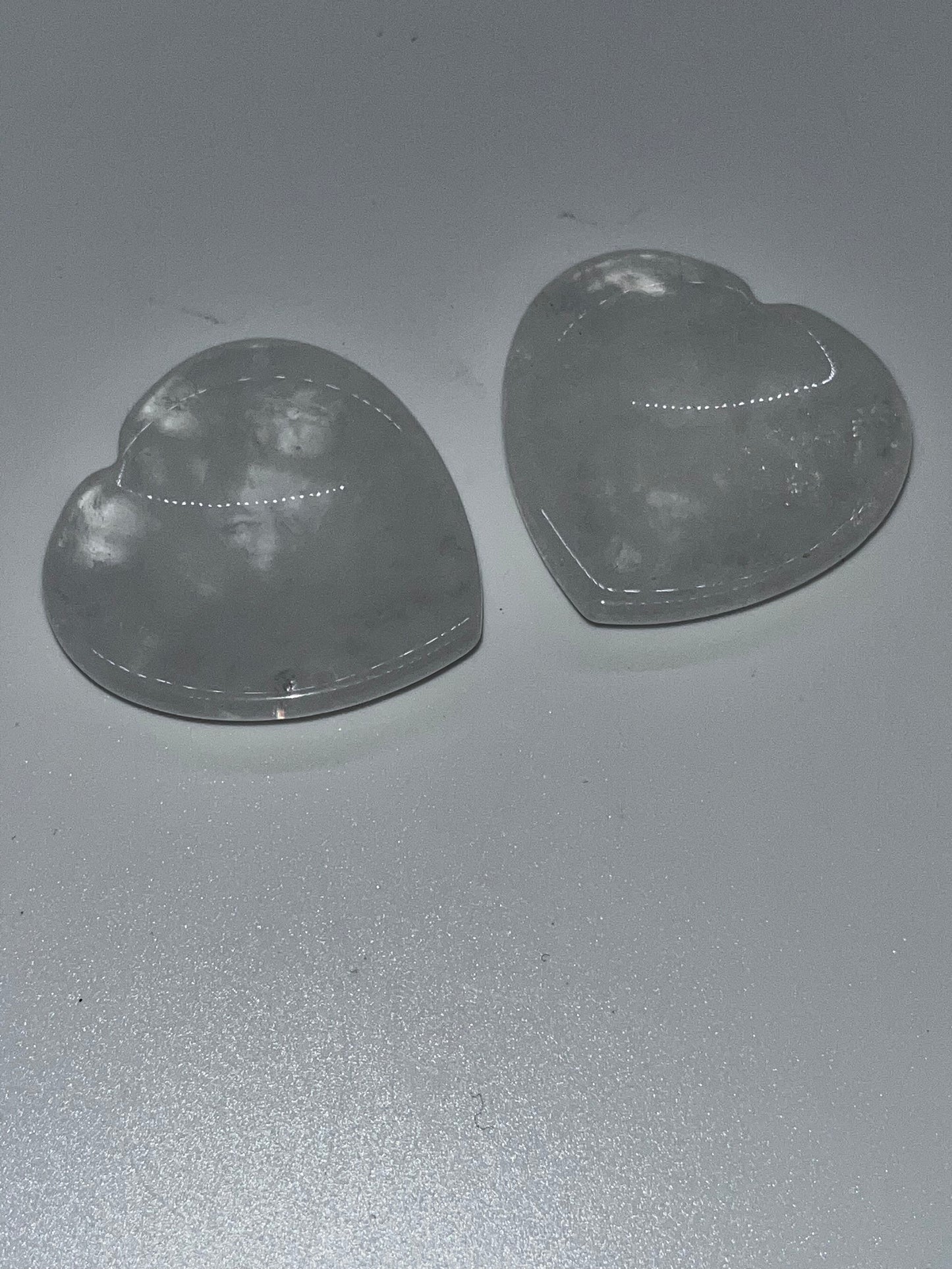 Heart Shaped Worry Stones, Variety of Materials available!