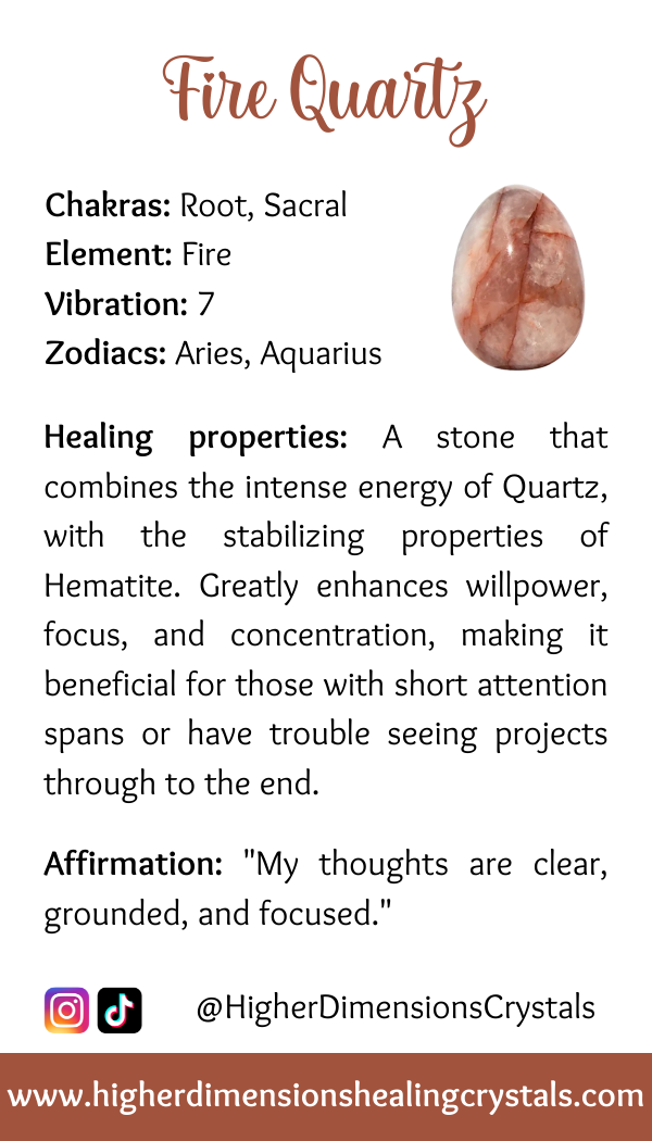 Fire Quartz Bracelet