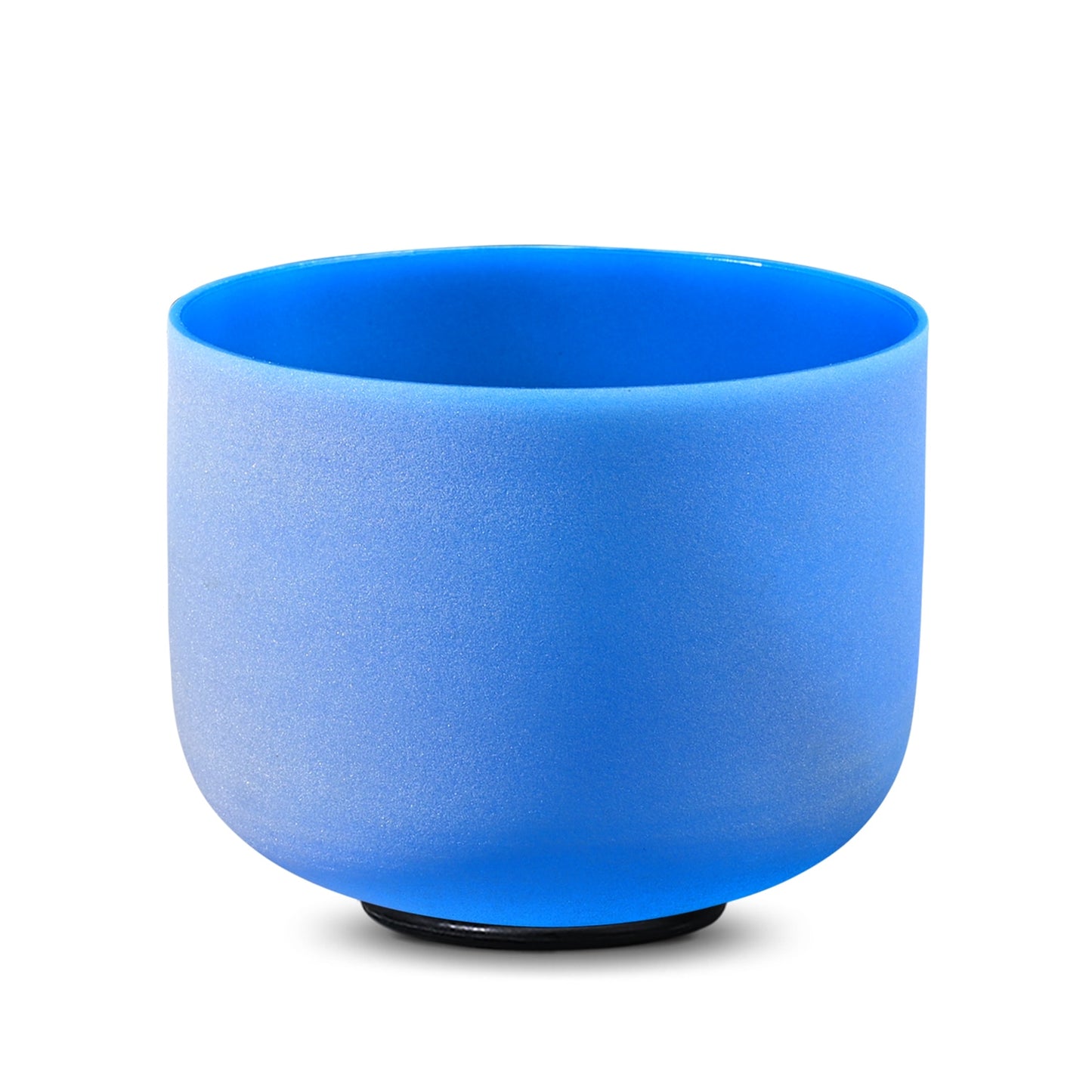 CVNC Full Color 1pc 8" C/D/E/F/G/A/B Note Frosted Quartz Crystal Singing Bowl for Meditation Sound Healing with Free Mallet