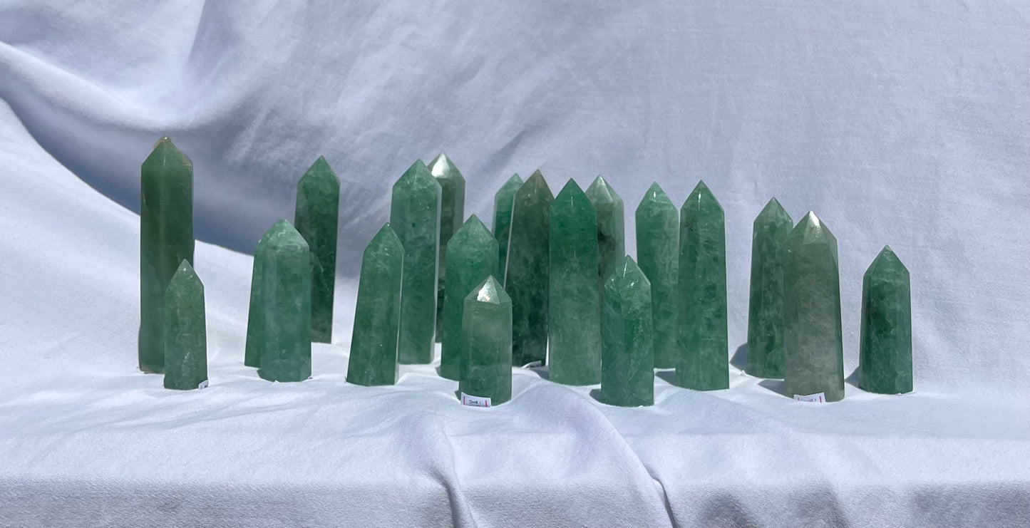 Green Aventurine Towers