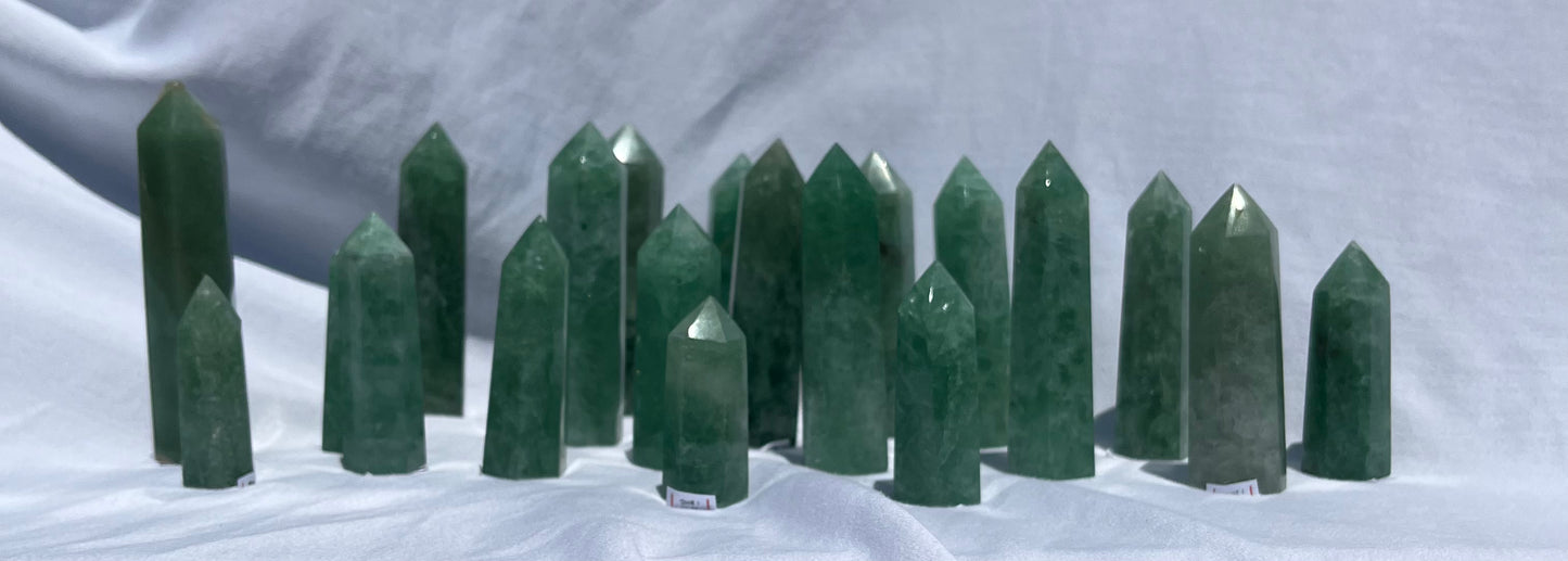 Green Aventurine Towers