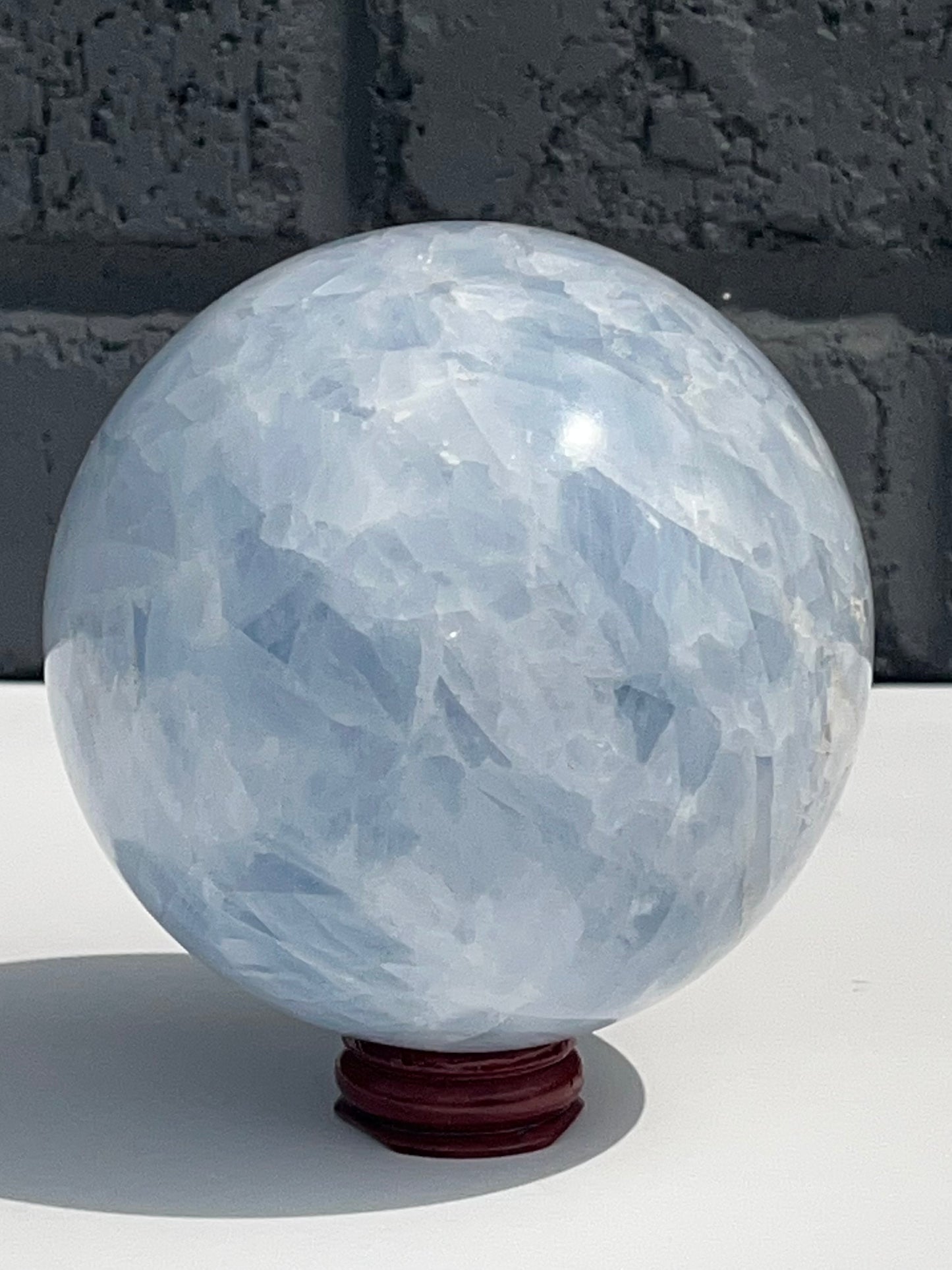 Blue Calcite Spheres