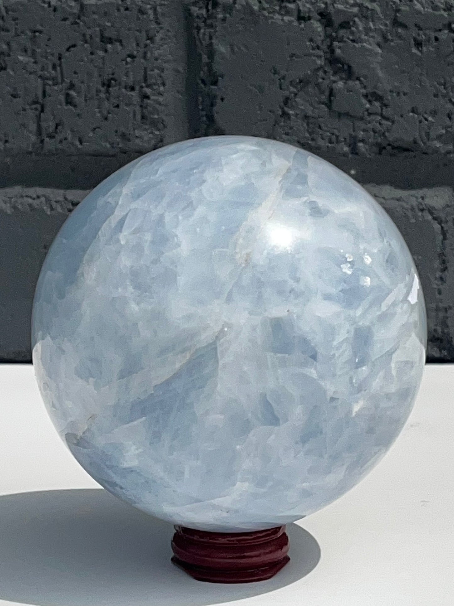 Blue Calcite Spheres