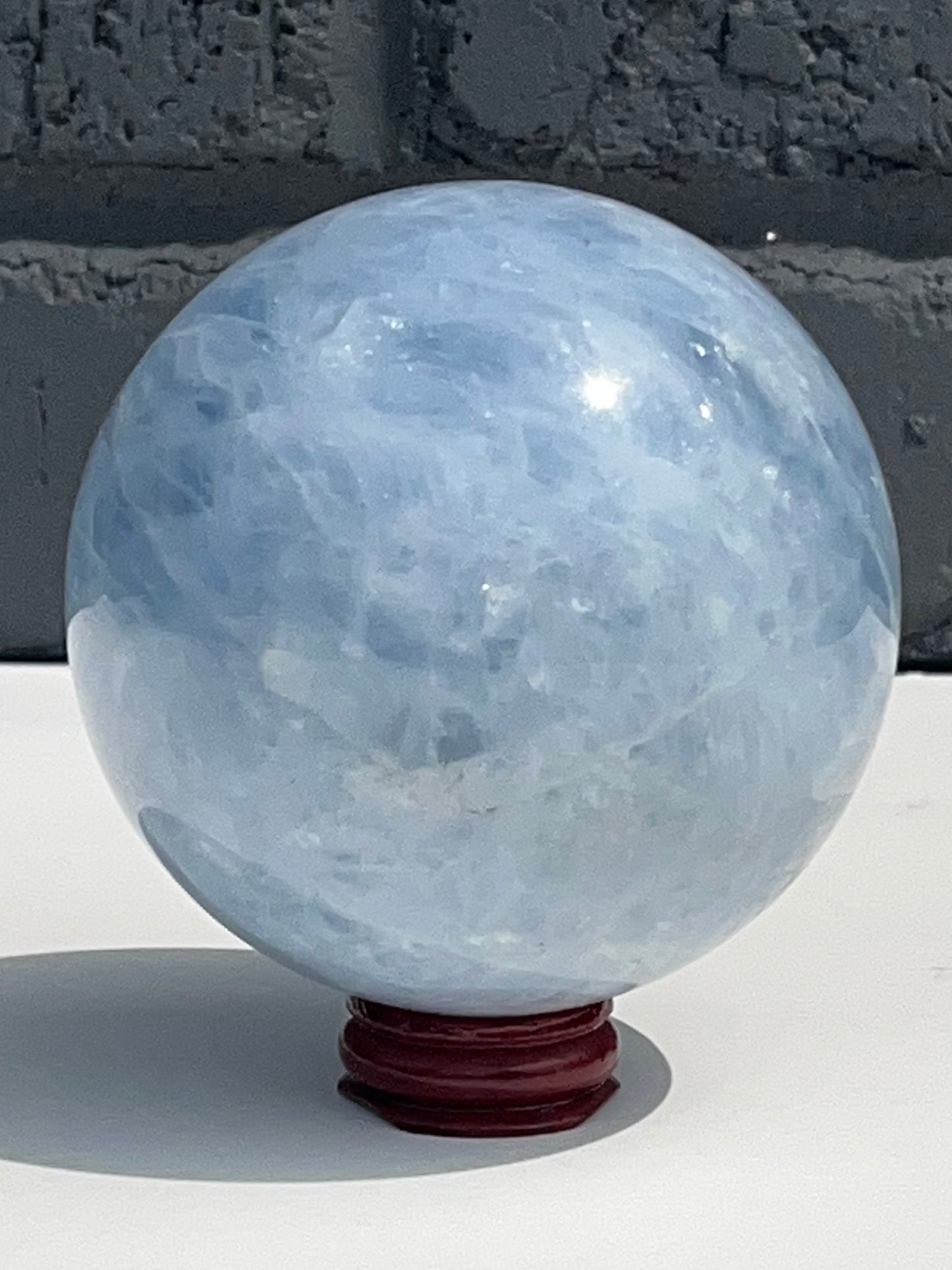 Blue Calcite Spheres