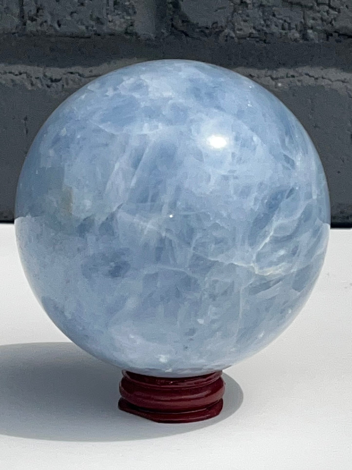 Blue Calcite Spheres