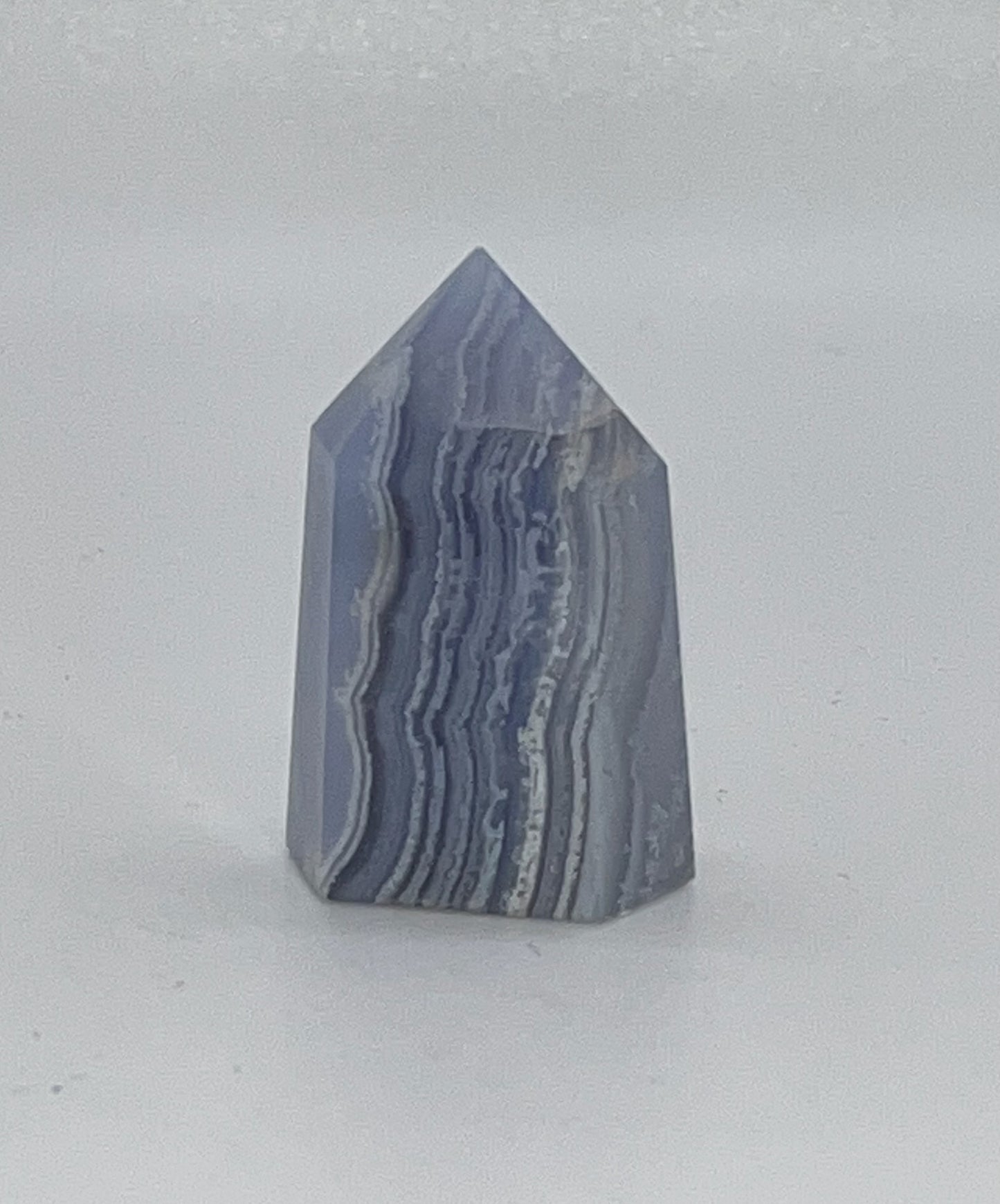 Blue Lace Agate Towers, Very High Quality! Real Crystal