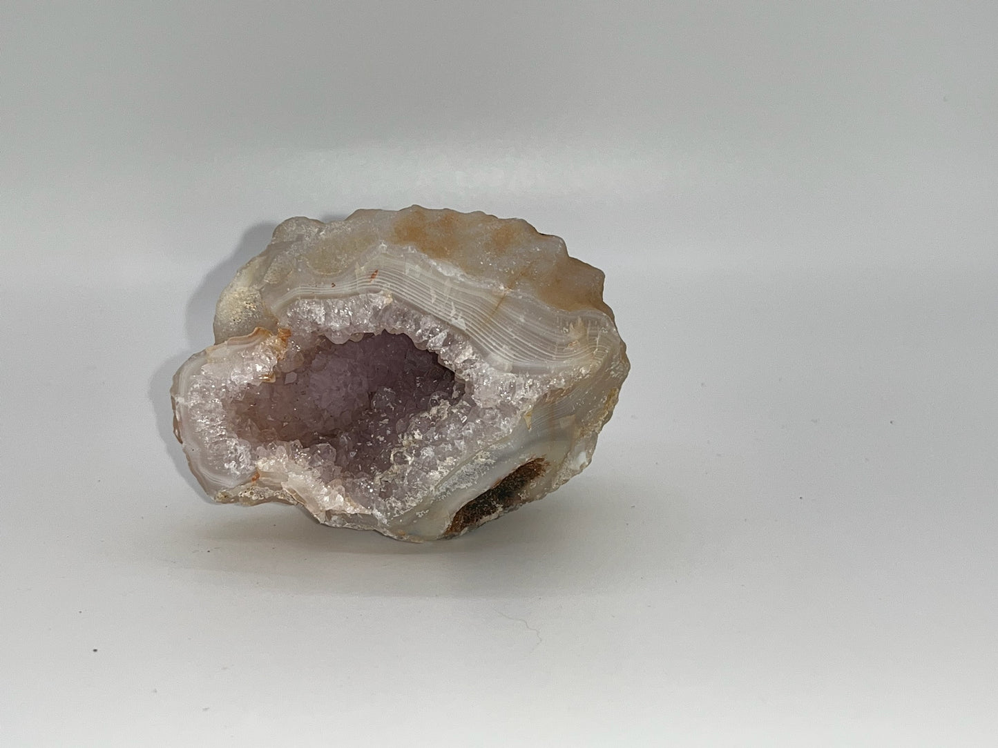 Amethyst and Quartz Geode Slices, Natural
