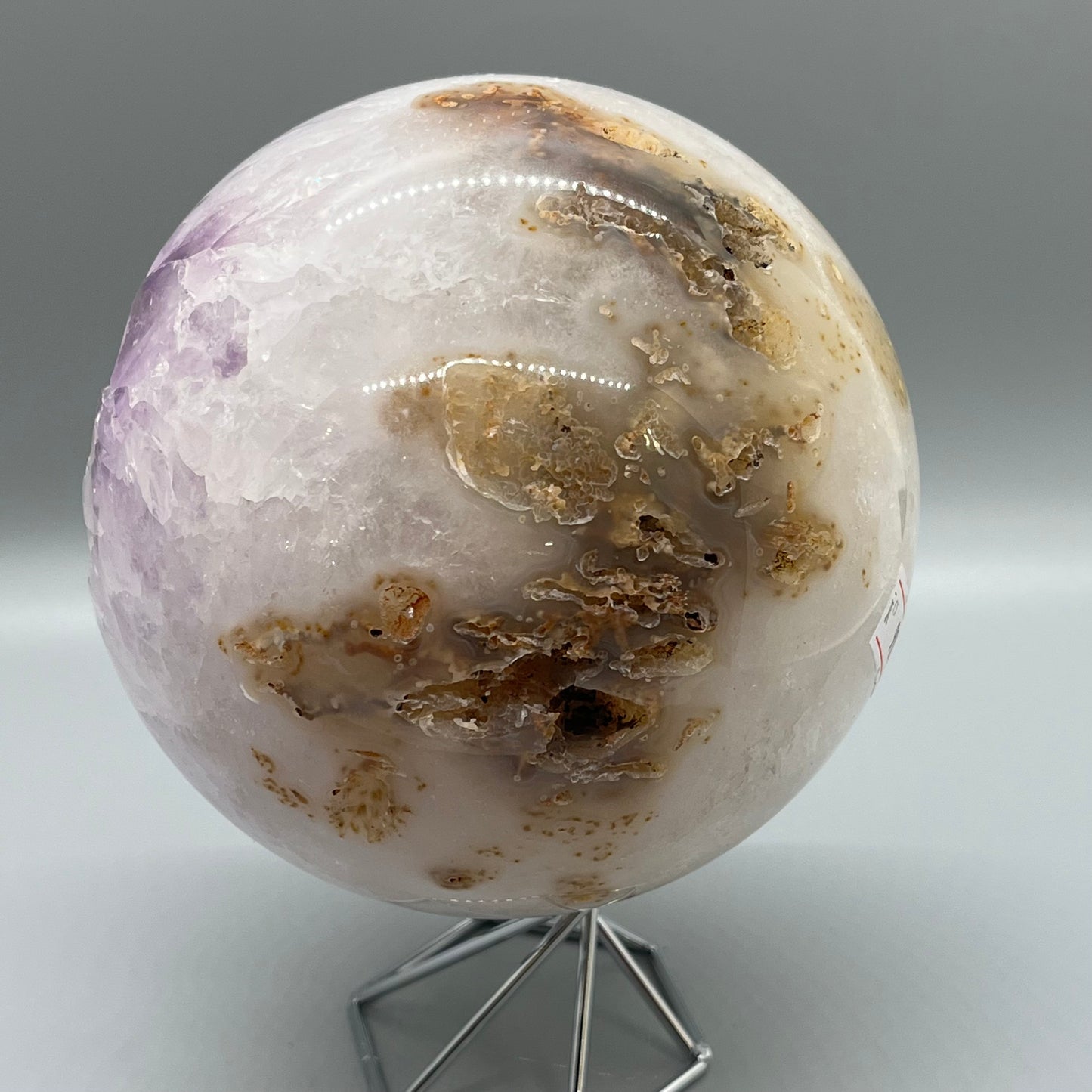 Ametrine Sphere Showpiece