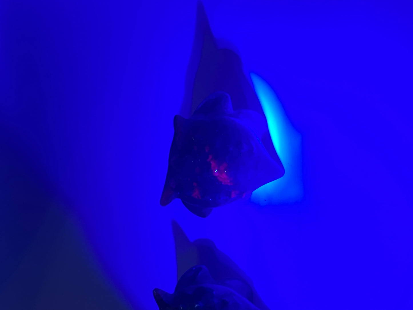 Ruby in Zoisite Gengar Carving; Genuine Crystal