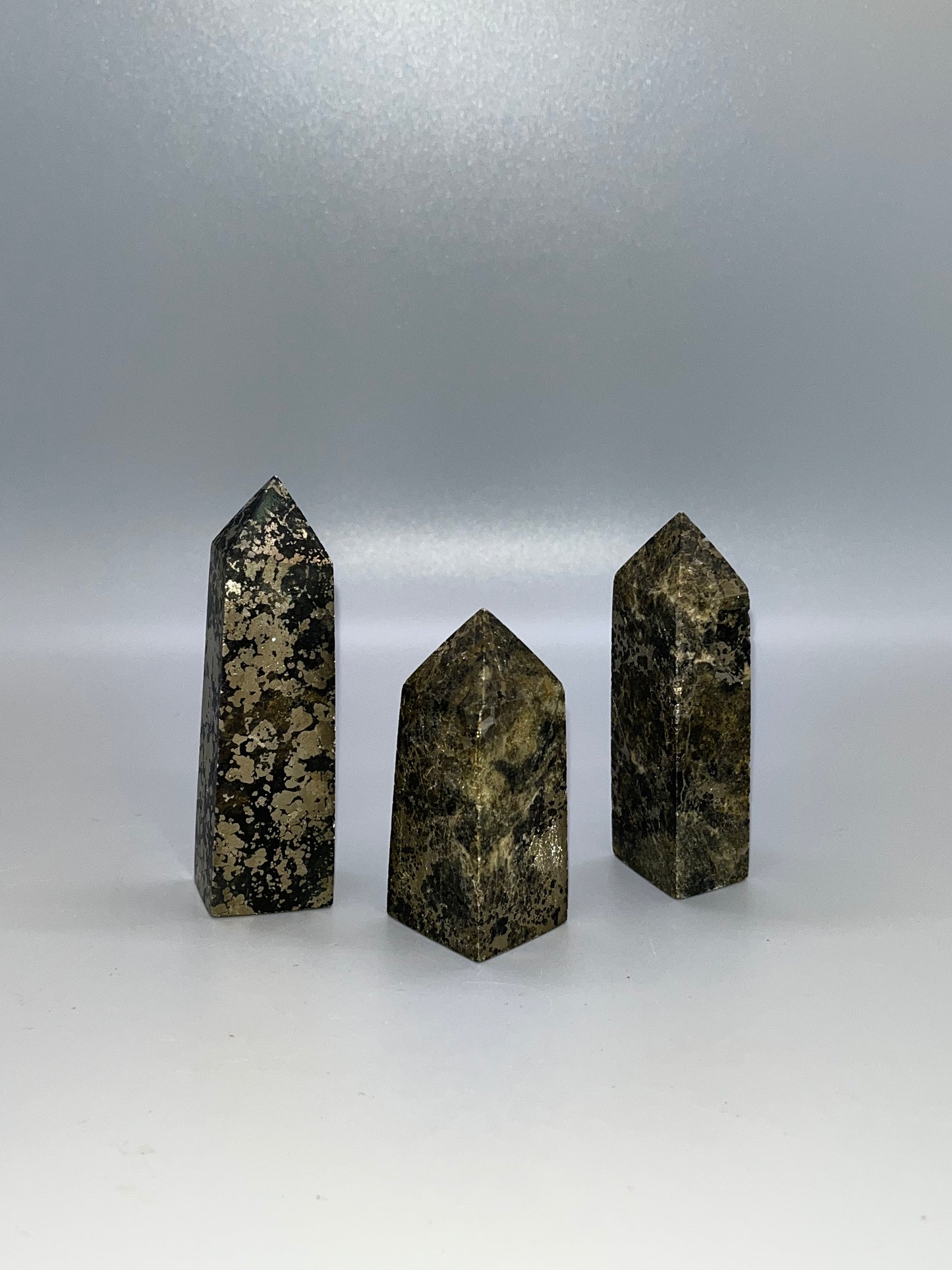 Pyrite towers
