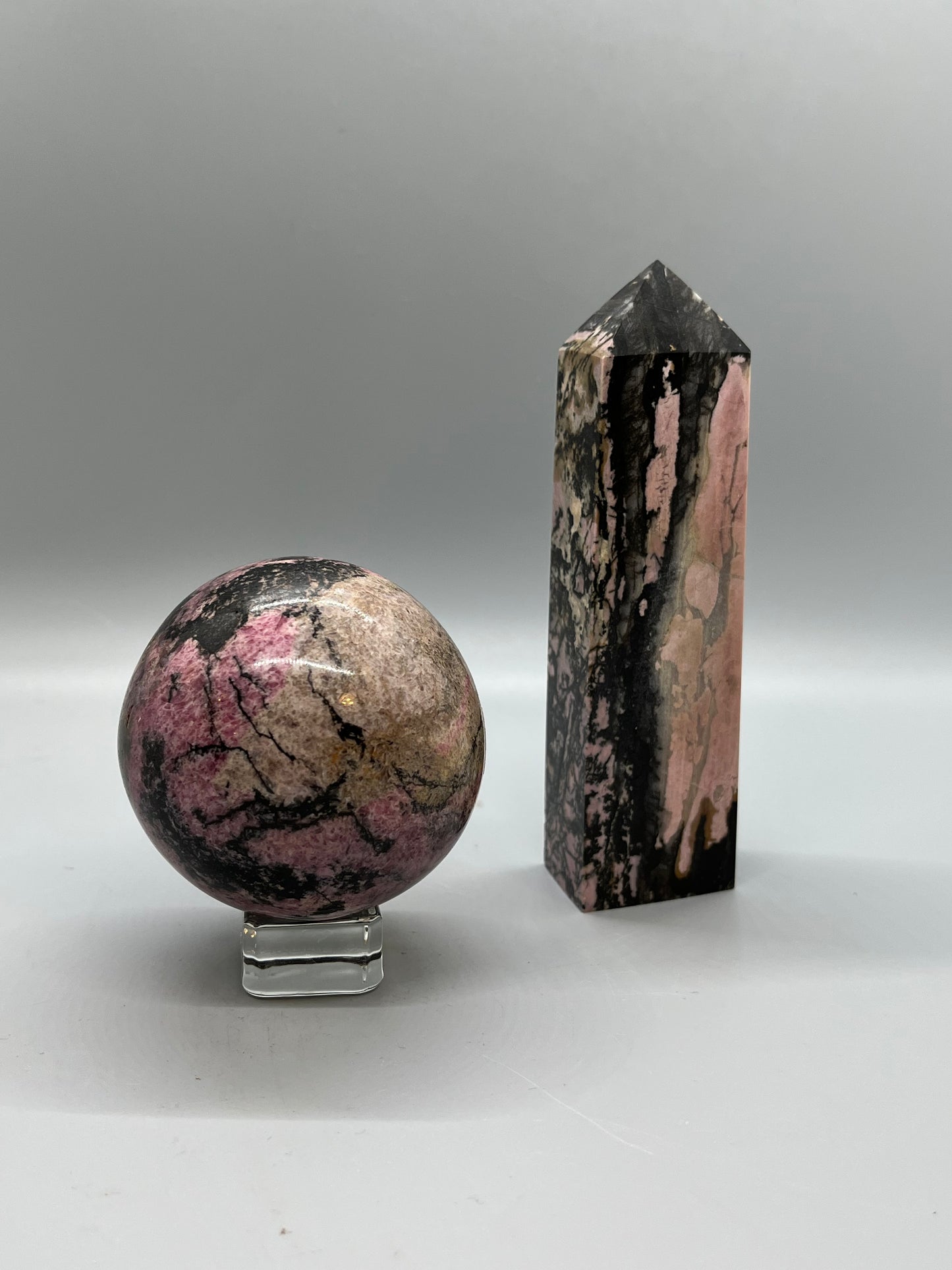 Rhodonite Spheres