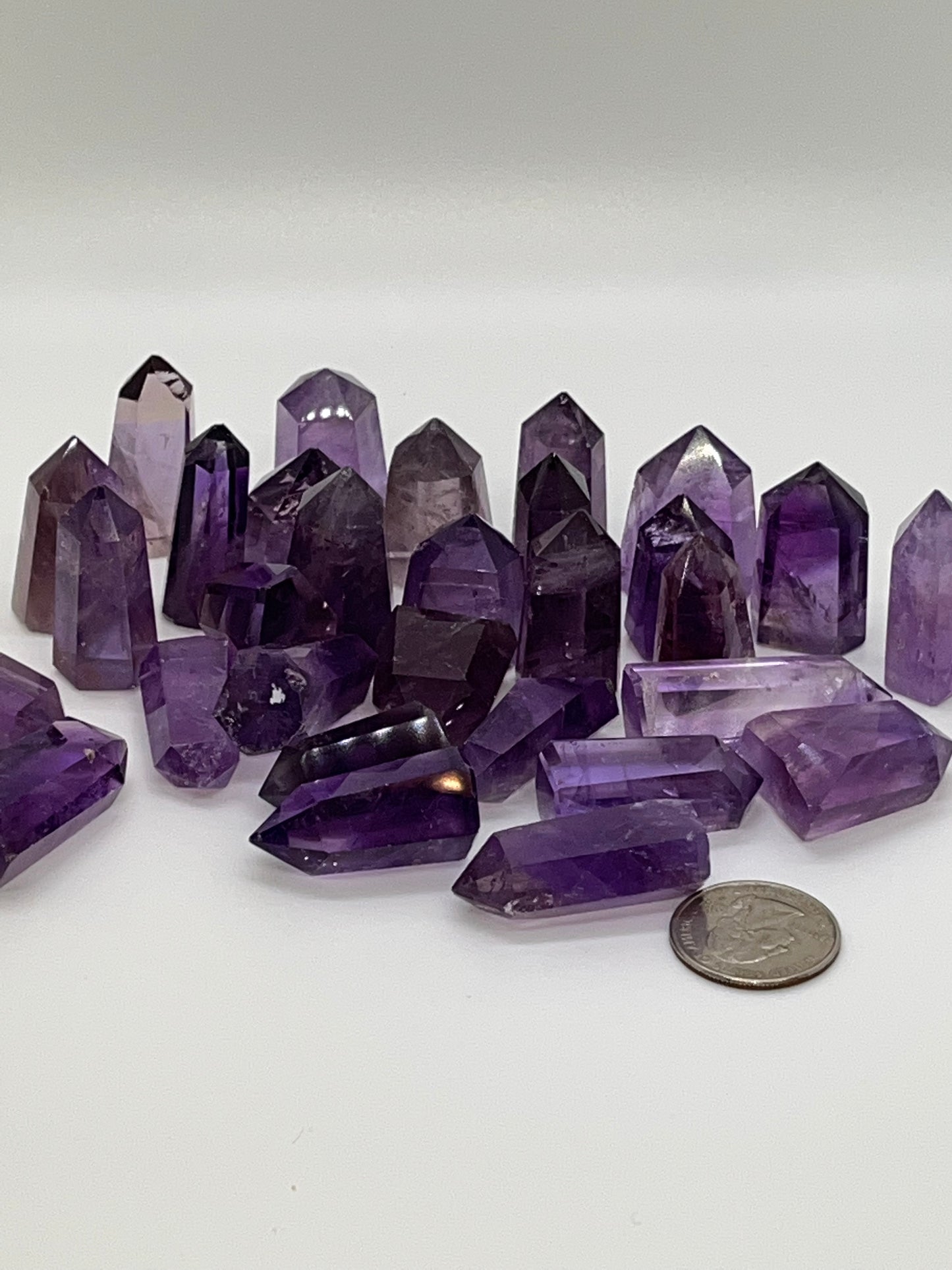 Amethyst Mini Towers, Real Crystal