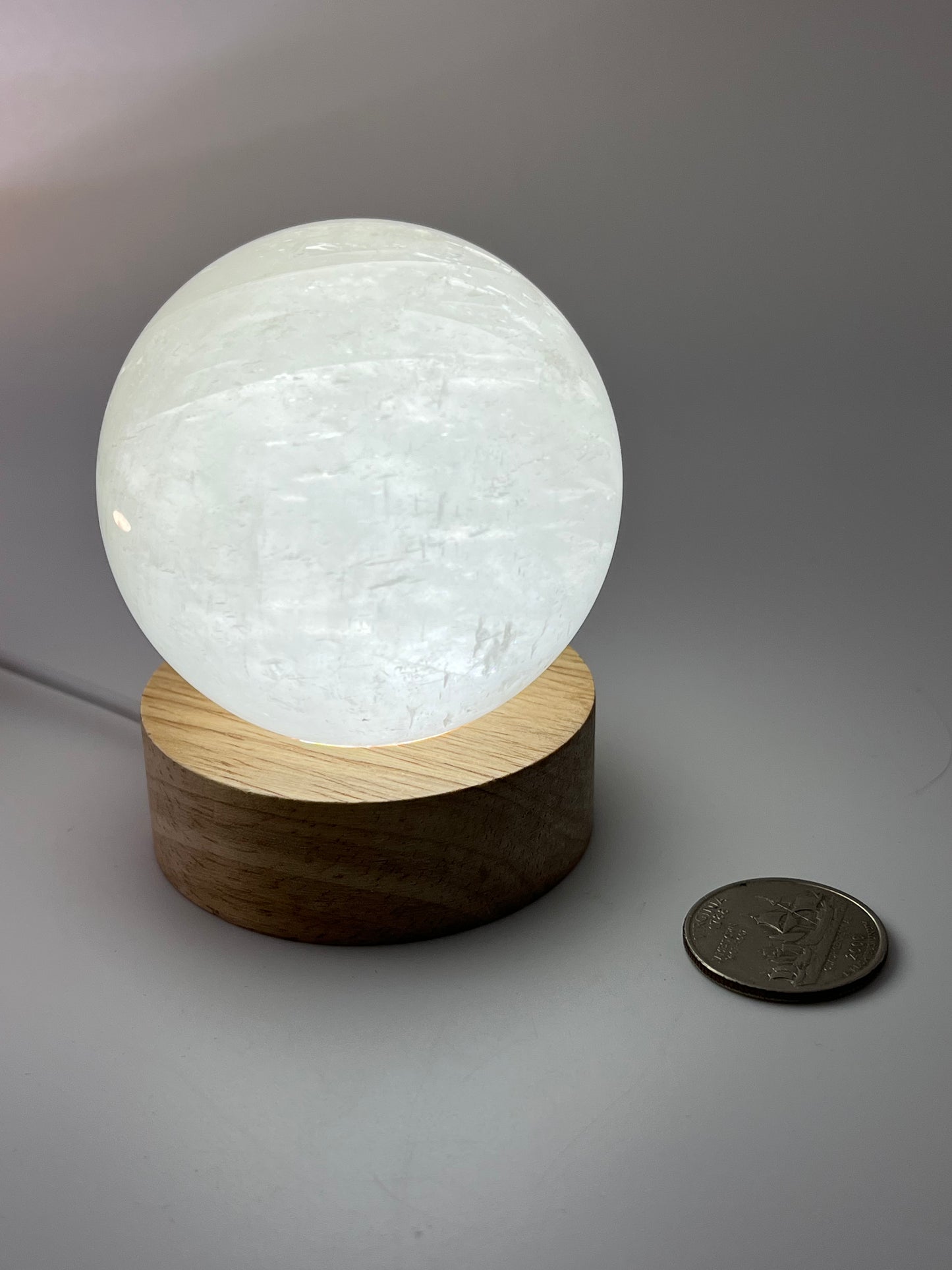 Lighted Sphere Stands