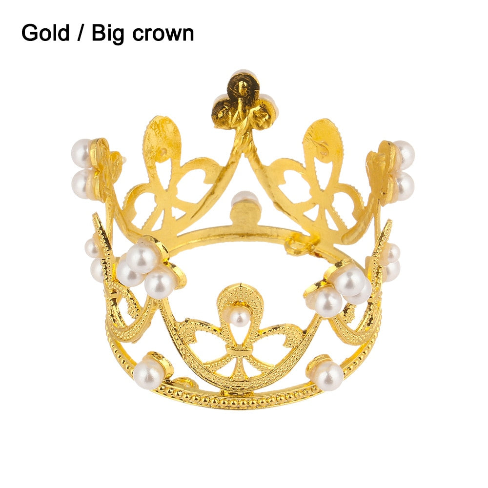 Metal Handicraft Base Crown Leaf Flower Crystal Ball Holder Sphere Stone Support Display Stand Home Decor Photography Props Gift