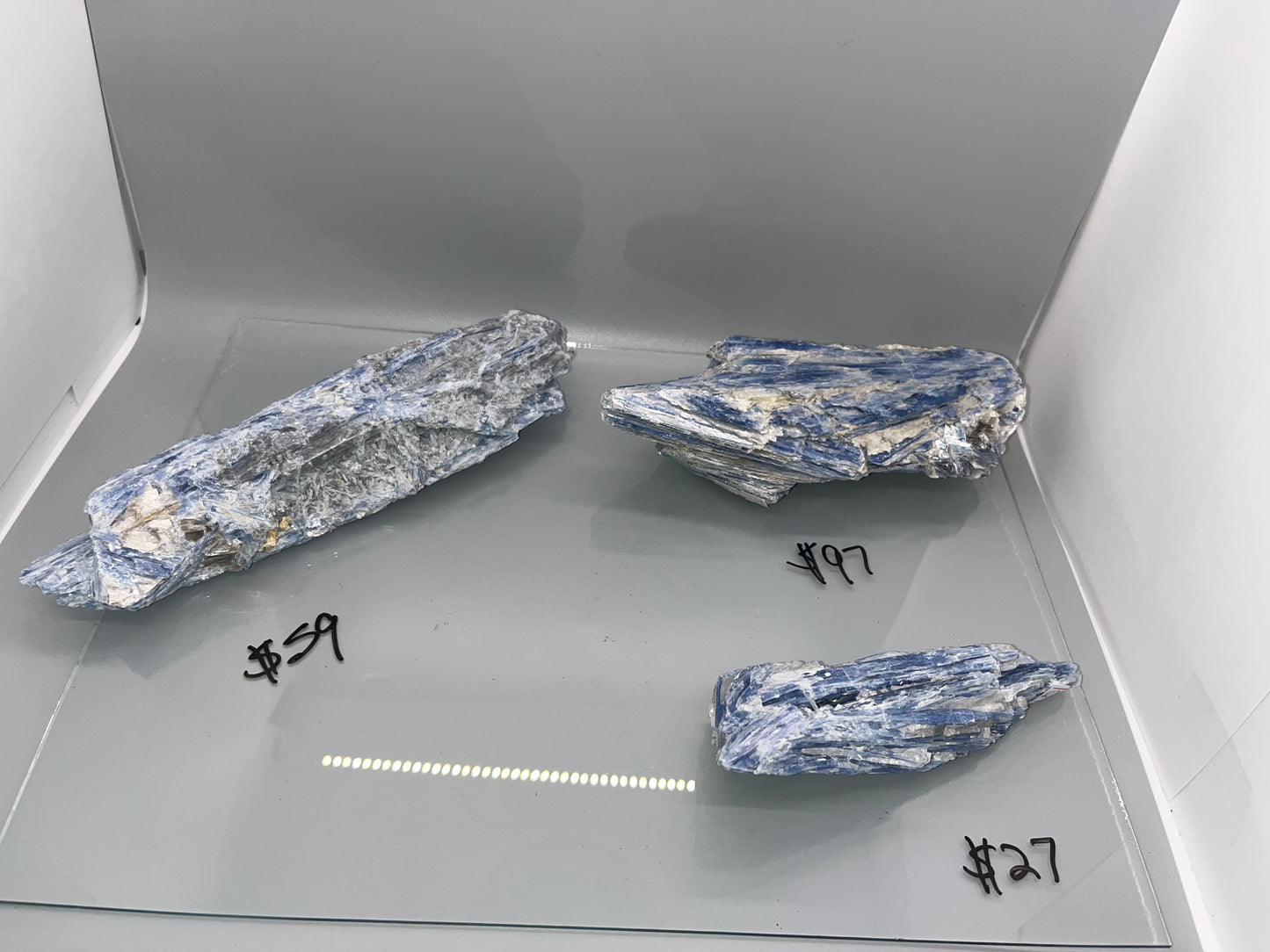 Blue Kyanite Raw Unique Pieces, Large