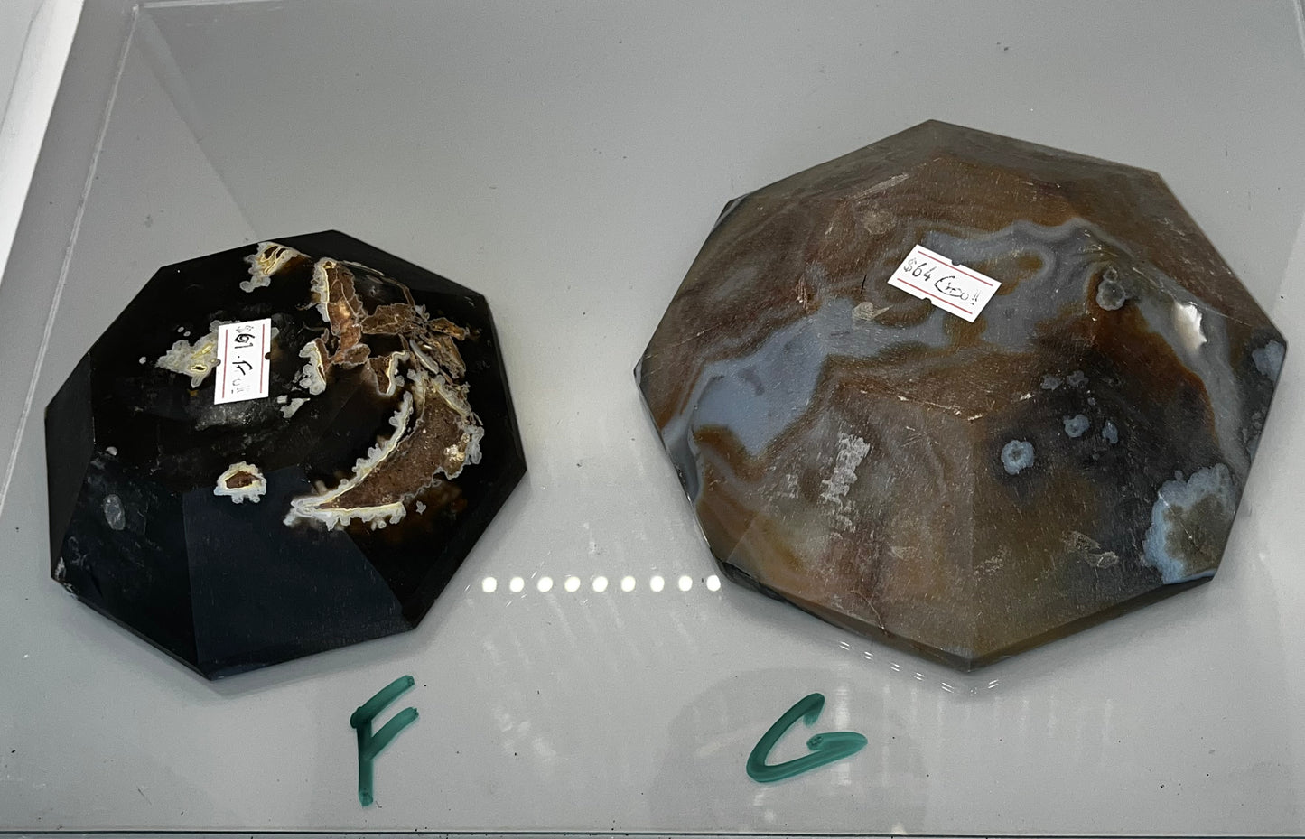 Large Agate Bowls