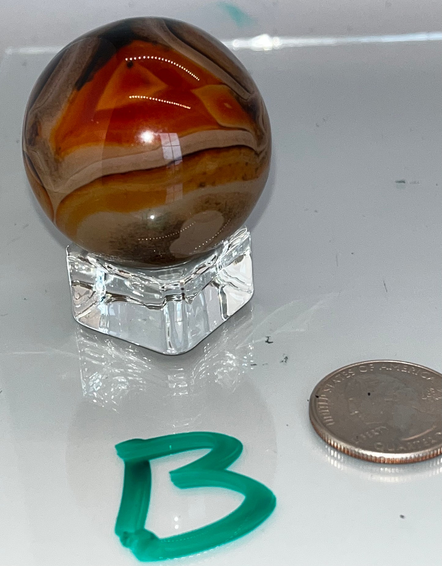 Carnelian Spheres