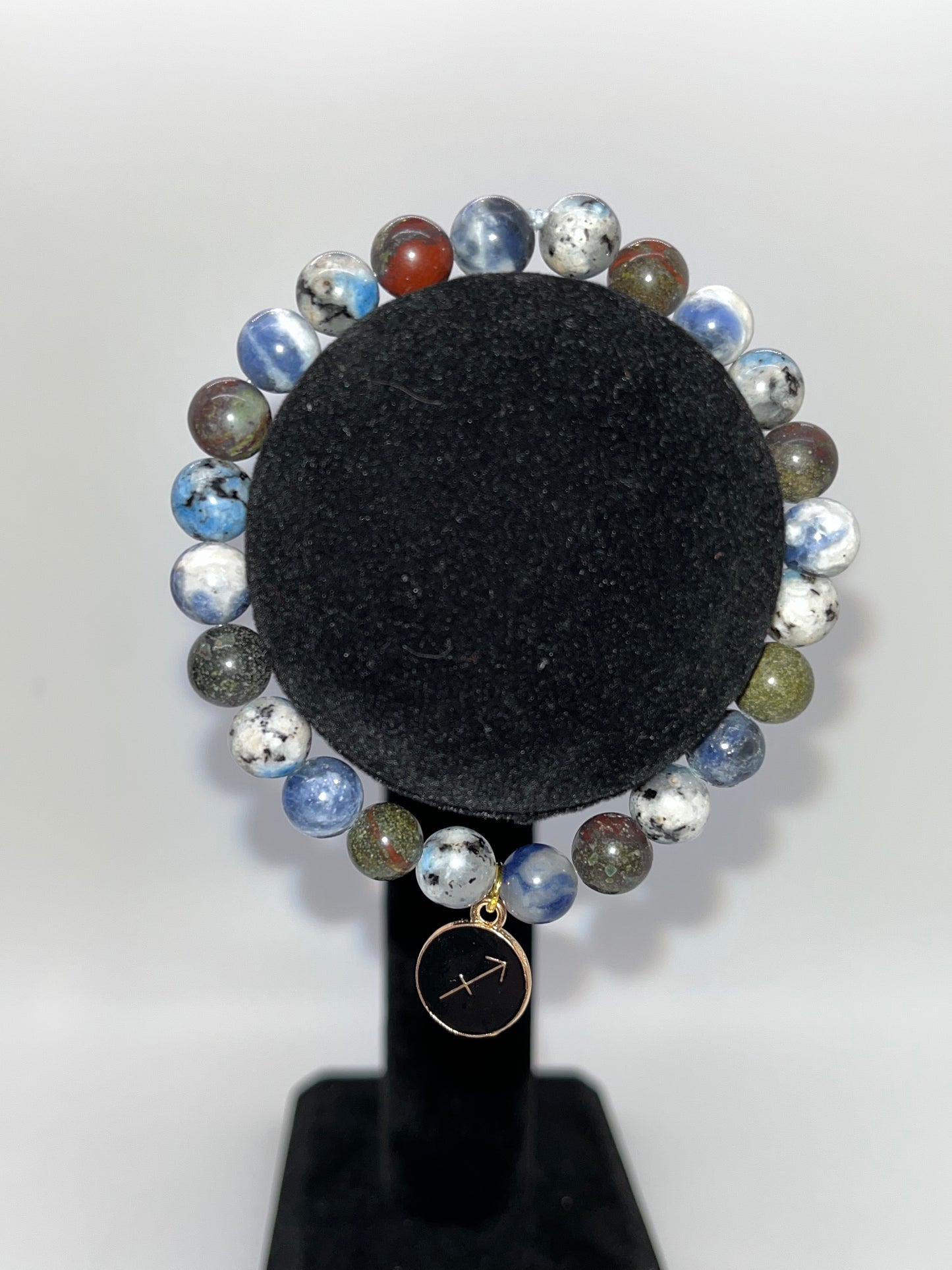 Sagittarius Zodiac Bracelet, Gold Charm