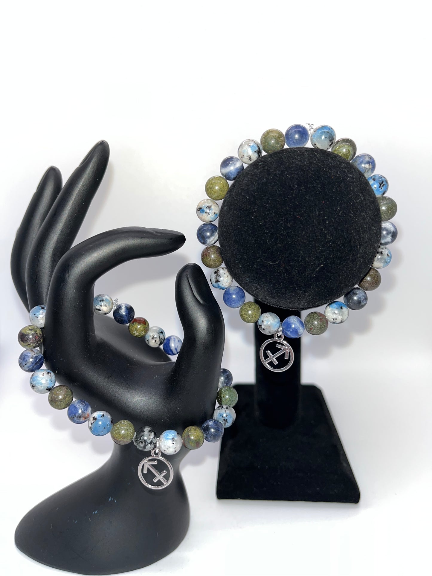Sagittarius Zodiac Bracelet, Silver Charm