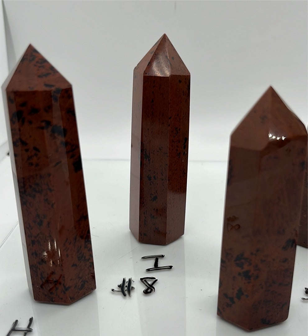 Mahogany Obsidian Towers