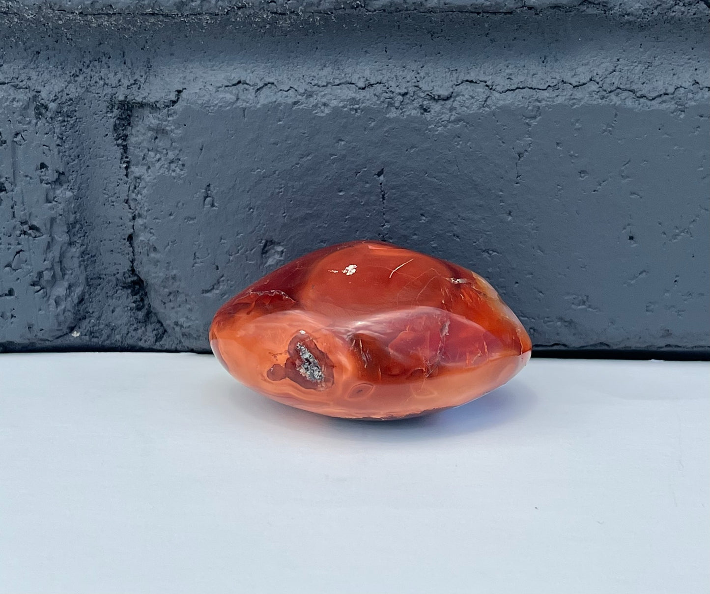 Carnelian Palm Stone