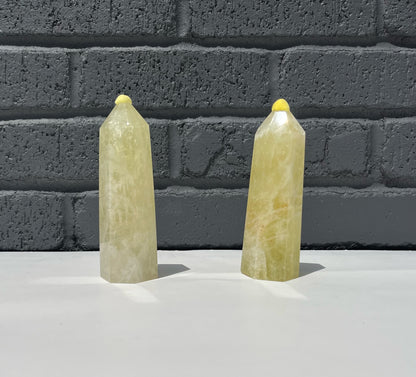 Citrine Towers, Real Crystal