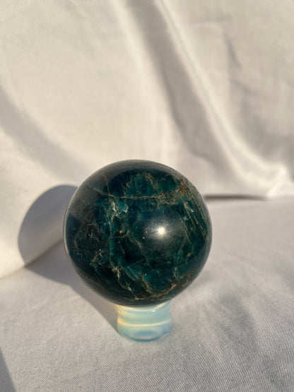 Blue Apatite Spheres