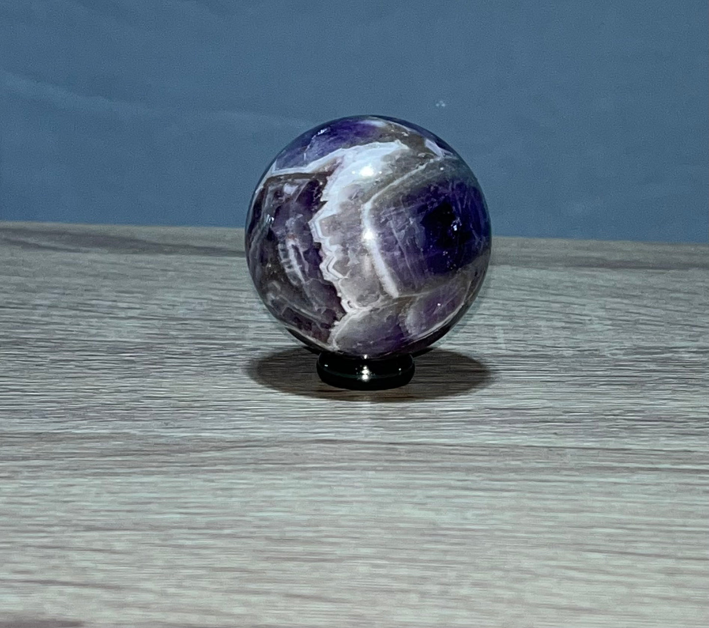 Dream Amethyst Spheres, Real Crystal