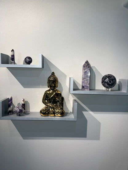 Dream Amethyst Spheres, Real Crystal