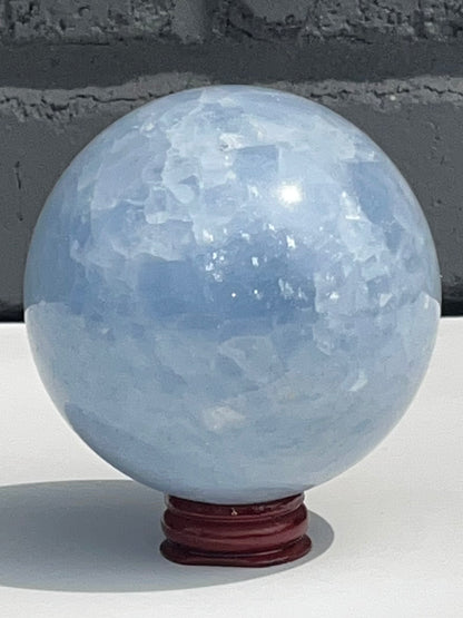 Blue Calcite Spheres