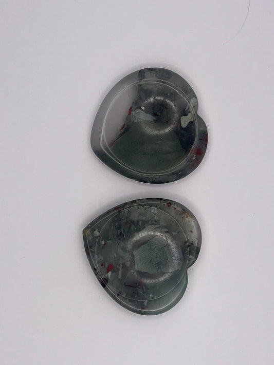 Heart Shaped Worry Stones, Variety of Materials available!