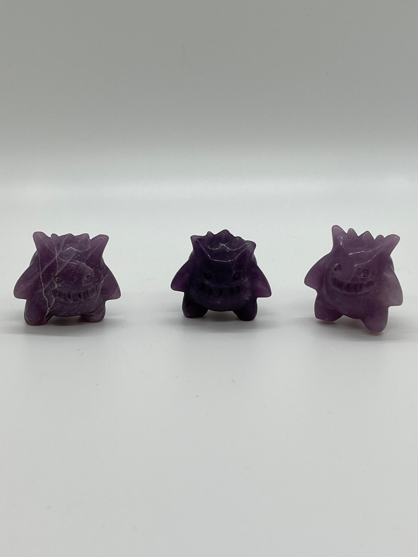 Real Amethyst Amethyst Gengar Carvings