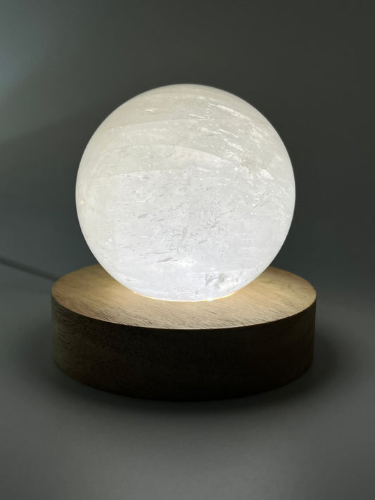 Lighted Sphere Stands