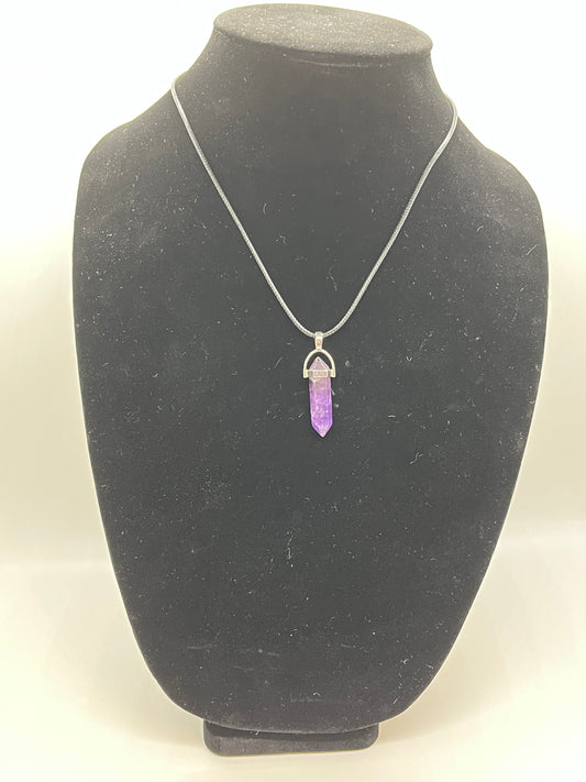 Amethyst Pendant Necklace