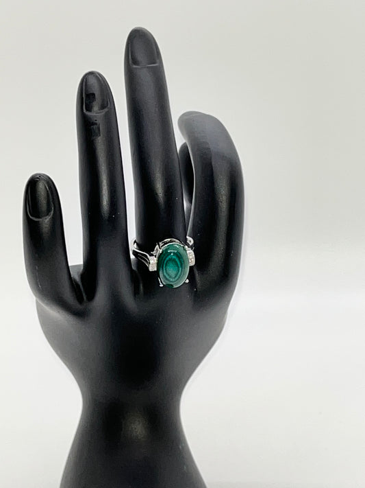 Malachite Ring - Adjustable for sizing
