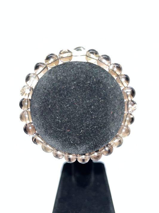 Smoky Quartz Bracelet, 8mm