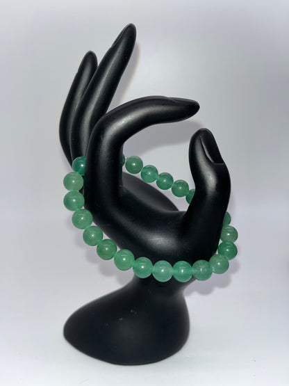 Green Aventurine Bracelet, 8mm