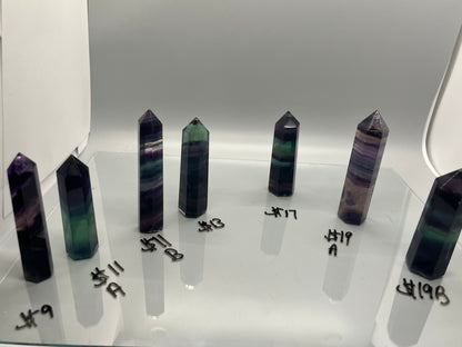 Rainbow Flourite Towers