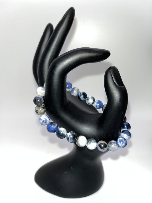 Sodalite Bracelet, 8mm