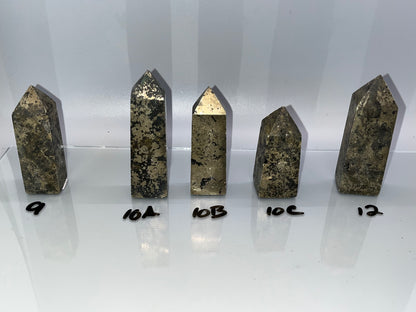 Pyrite towers