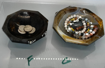 Large Agate Bowls