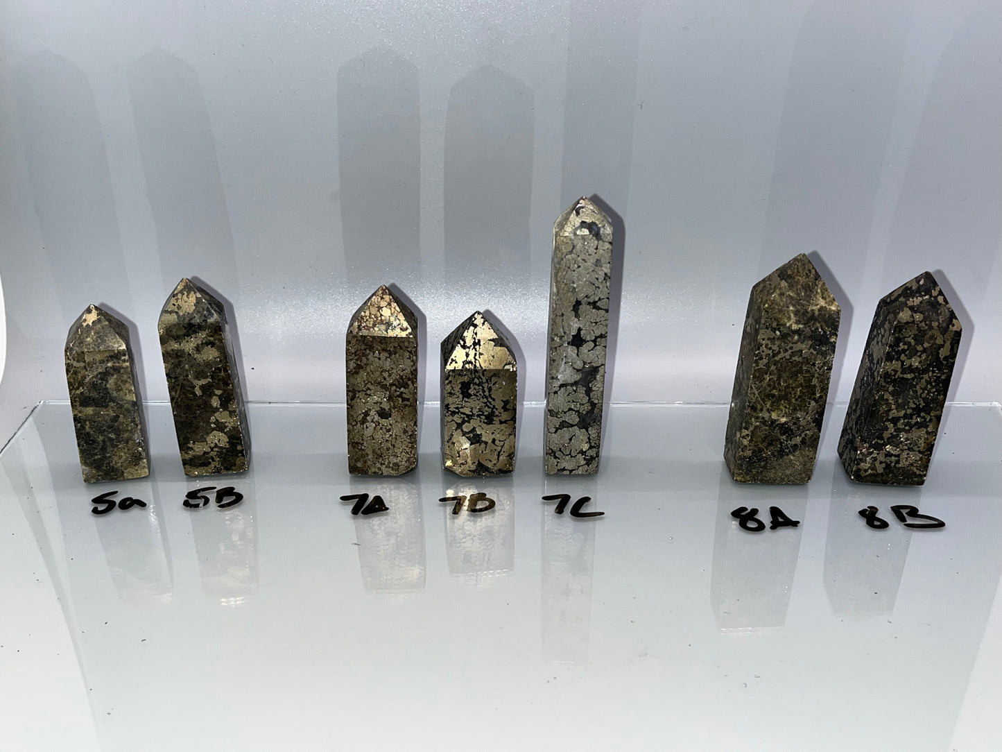 Pyrite towers